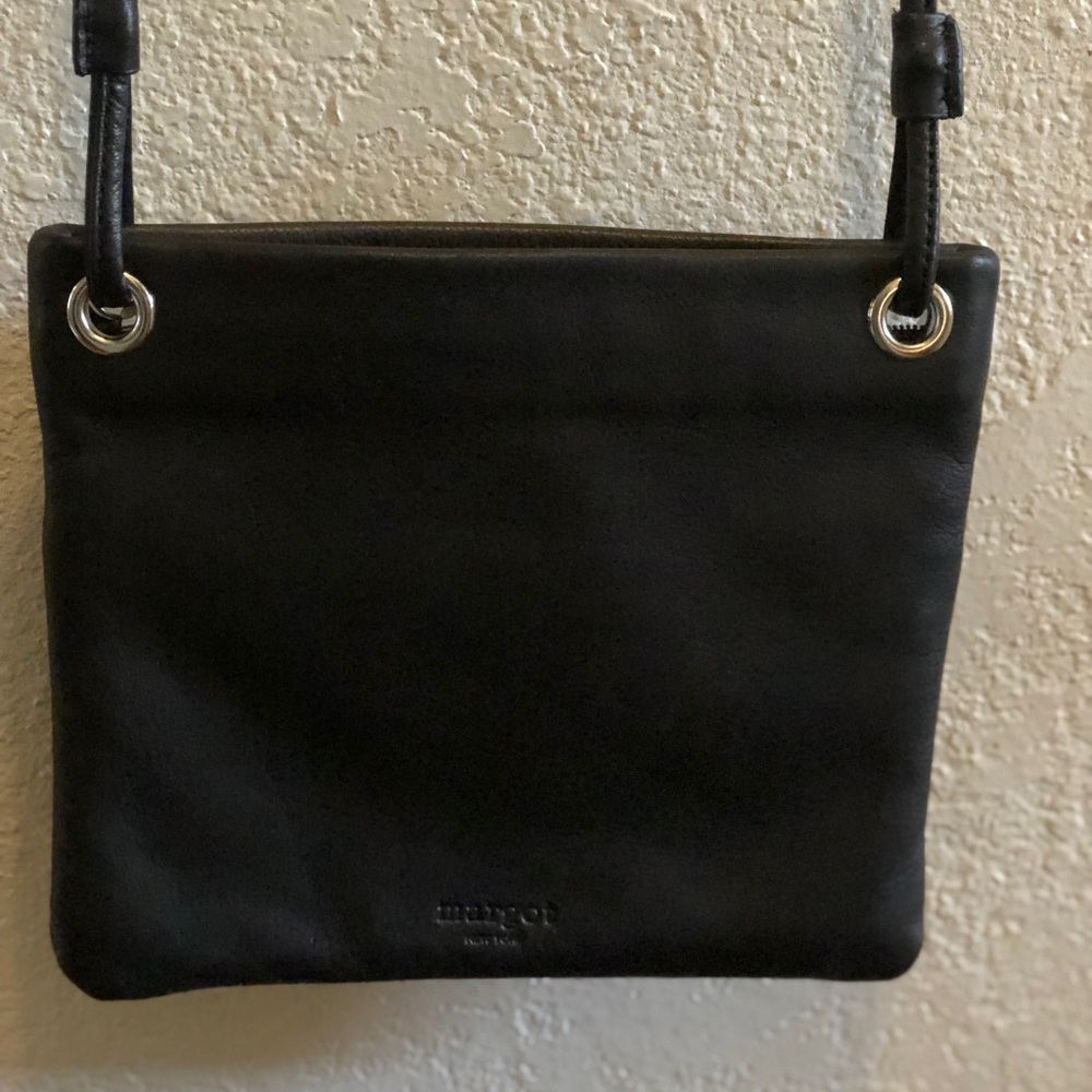 Leather crossbody purse